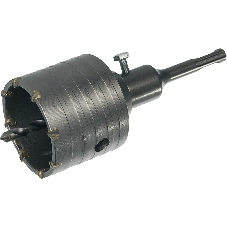 Коронка по бетону, М22 х 68 мм, SDS PLUS, в сборе