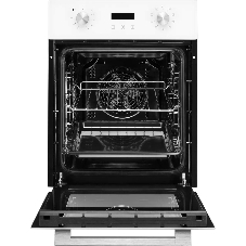 Духовой шкаф электрический Monsher MOE 4592 Blanc ширина 45 см, High-Tech, 50 л, гидролизная очистка, 9 режимов, белый