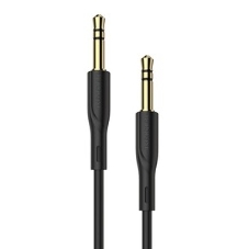 Аудиокабель BOROFONE BL26/AUX аудио кабель/3.5 mm jack - 3.5 mm jack/1m/черный