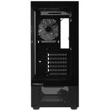 Компьютерный корпус MiniTower AeroCool/Formula Crystal Z1CM PLUS AR black (mATX, без БП, USB Type-A+USB Type-C) (Crystal Z1CM Plus Black AR)