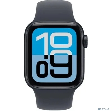 Умные часы Apple Watch SE 3 2025 A3325 44мм OLED корп.темная ночь Sport Band рем.темная ночь разм.брасл.:M/L (MEHQ4HN/A)