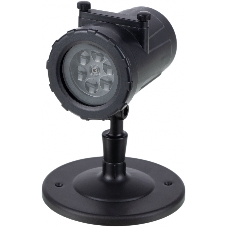 Проектор Neon-night LED, 12 сменных слайдов, цвет RGbW, 12В