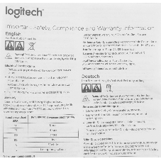 Гарнитура Logitech H110 серебристый, проводная, 3.5 мм