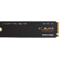 Накопитель SSD WD 1Tb Black SN850X, M.2(22x80мм), NVMe, PCIe 4.0 x4, 3D TLC, R/W 7300/6300Mb/s, IOPs 800 000/1 100 000, TbW 600, DWPD 0.3 (12 мес.)