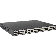 Коммутатор ORIGO Managed L3 Switch 48x1000Base-T PoE, 6x10Gbase-X SFP+, PoE Budget 880W, RJ45 Console, 19