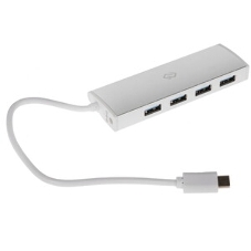 USB-концентратор Digma DHUB-LAN-4port, USB-C + USB-A, USB 3.0+USB 2.0, USB