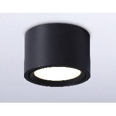 Светильник накладной TN6808 BK черный GX53 D100*65