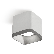 Светильник Ambrella Light XS7805003 SWH/SSL белый песок/серебро песок MR16 GU5.3 (C7805, N7703)