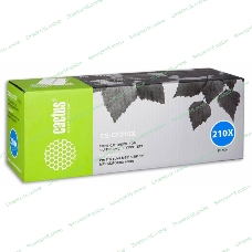 Картридж лазерный Cactus CS-CF210X черный (2400 стр.) для HP LaserJet Pro 200 M251/M276