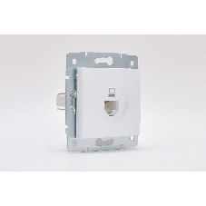 Механизм розетки компьютерн. 1-м СП KARINA RJ45 белый LEZARD 707-0288-139