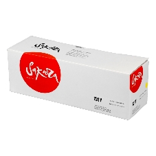 Картридж лазерный Sakura 731Y для Canon i-sensys LBP7100C/7110C, желтый, 1 500 к.