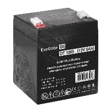 Аккумуляторная батарея ExeGate DT 1205 (12V 5Ah, клеммы F2)