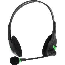 Гарнитура Oklick HS-M100 чёрный, проводная, 3.5 мм