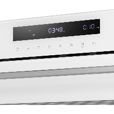 Встраиваемая микроволновая печь Maunfeld MBMO349GW белый, 34 л, 900 Вт, переключатели - сенсор, поворотный механизм