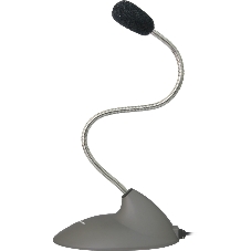 Микрофон компьютерный Defender MIC-111, серый, кабель 1,5 м