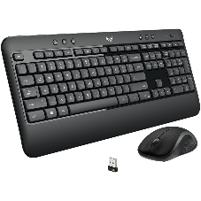 Комплект клавиатура+мышь Logitech MK540 Advanced беспроводной, USB, 1000 DPI, чёрный