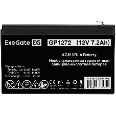 Батарея для ИБП ExeGate GP1272 (12V 7.2Ah), клеммы F2