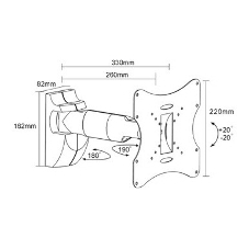 Кронштейн для ТВ ARM Media LCD-202 15