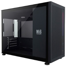 Компьютерный корпус 1STPLAYER MIKU Mi6, Mini-Tower, чёрный
