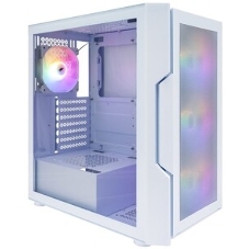 Компьютерный корпус 1STPLAYER TRILOBITE T7-P белый, ATX, 4x120мм LED fans