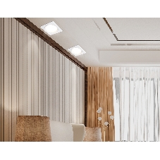 Светильник Ambrella light TN51803 WH белый GX53 max 15W 110*110*23