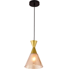 Светильник Ambrella light TR3173 BK/GD черный/золото E27 max 60W D155*1000
