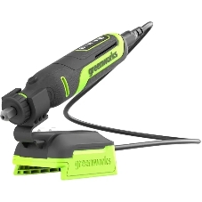 Прямошлифовальная машина (гравер) аккумуляторный GreenWorks G24RT, 24V, бесщеточный, с принадлежностями 52 шт., без АКБ и ЗУ (3200807)