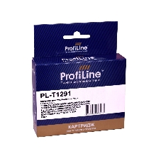 Картридж струйный ProfiLine PL-T1291 для принтеров Epson Stylus SX230/SX235/SX420/SX425/SX430/SX435/SX438/SX440/SX445/SX525/SX535/SX620/Stylus Office B42/BX305/BX320/BX525/BX535/BX625/BX630/BX635/BX925/BX935/WorkForce 7015/7515/7525 с чернилами Black