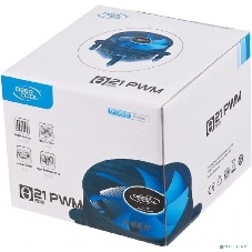 Кулер для процессора DEEPCOOL THETA 21 PWM черный/синий, 92 мм, алюминий, 2400 об/мин, 33.4 дБ, 4 pin, 95 Вт, 60.5 мм