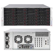 Корпус Supermicro CSE-846BE1C-R1K23B 4U 1200W