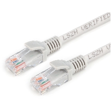 Патч-корд Premier PP31-0.5M-LSZH 1 Гбит/с UTP 4 пары cat.5e CCA molded 0.5м серый RJ-45 (m)-RJ-45 (m)