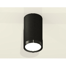 Светильник Ambrella Light XS8162001 SBK/PBK черный песок/черный полированный GX53 (C8162, N8113)