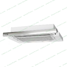 Вытяжка встраиваемая Elikor Интегра 60П-400-В2Л белый/нержавеющая сталь