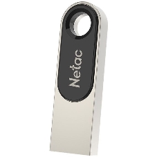 Флешка USB Netac U278 (NT03U278N-064G-20PN), 64Gb, USB 2.0, R/W 50/10, серебристый/черный