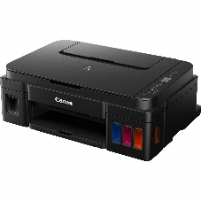 МФУ струйное Canon PIXMA G3410 (2315C009), A4, цветное, печ. 8.8 стр/мин (ч/б) 5 стр/мин (цвет), скан. до 19 стр/мин., 4800x1200 dpi (принтер) 1200х600 dpi (сканер), USB, Wi-Fi