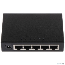 Коммутатор Dahua DH-PFS3005-5GT, 5×1 Гбит/с, неуправляемый