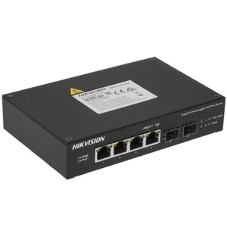 Коммутатор Hikvision DS-3T0506HP-E/HS неуправляемый
