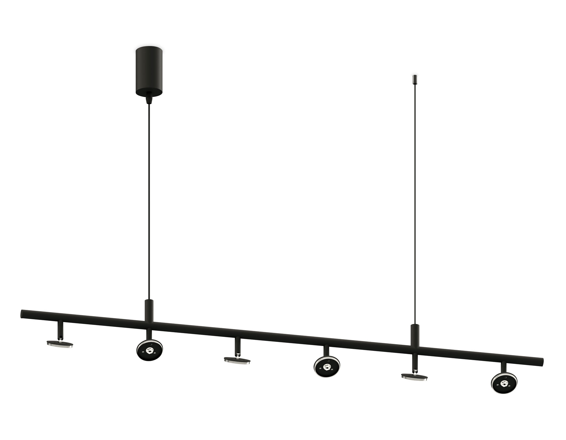 Корпус светильника C9006/6 SBK черный песок 1200*60*1200mm MR16 GU5.3/6