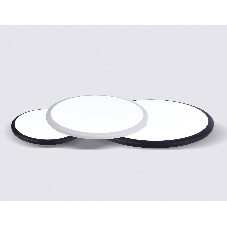 Потолочный светодиодный светильник FZ1232 WH белый IP44 48W 6400К D450*55 (Без ПДУ)