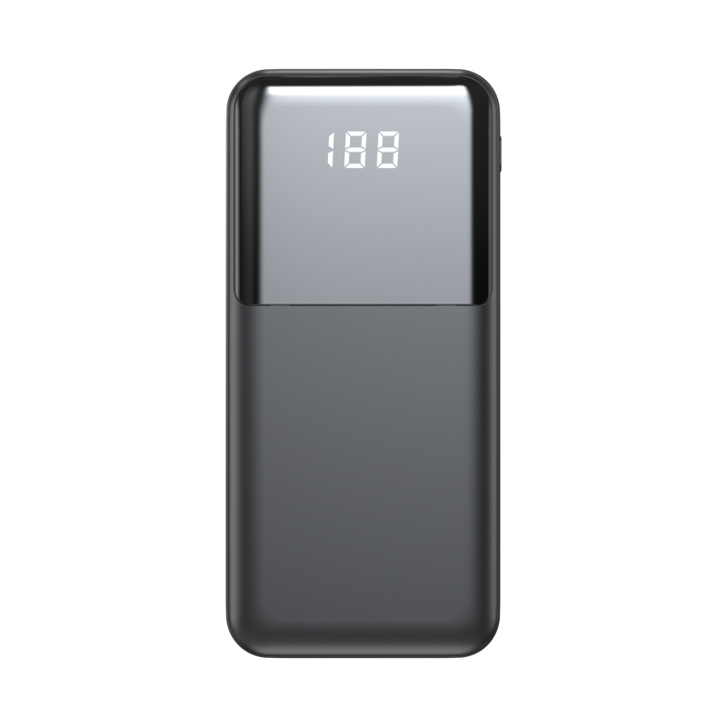 Портативное зарядное устройство Power Bank (аккумуляторная батарея) 10000 mAh с Quick Charge и Power Delivery, черное REXANT