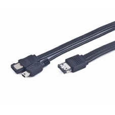 Кабель Gembird Кабель питания и интерфейсный Y-кабель eSATAp - eSATA/Mini USB, 1м, пакет(CC-ESATAP-ESATA-USB5P-1M)