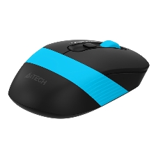 Мышь беспроводная A4Tech Fstyler FG10S черный/синий, 2000 dpi, радиоканал, USB, кнопки - 4