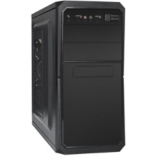 Компьютерный корпус ExeGate EX284024RUS Minitower BA-202 Black, mATX, AA400, 80мм, 2хUSB, Audio