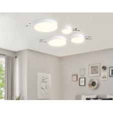 Светильник светодиодный потолочный FV5511 WH белый LED 15W 3000K D120*58 (Без ПДУ)