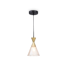 Светильник Ambrella light TR3173 BK/GD черный/золото E27 max 60W D155*1000