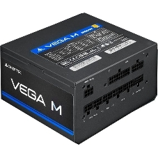 Блок питания Chieftec Vega 1000W, 1000Вт, 80+ Gold, 135мм, модульный, черный