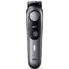 Триммер Braun BT9520 серебристый (насадок в компл:4шт)