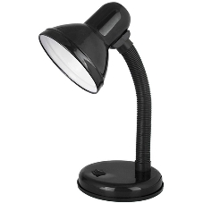 Светильник UF-301 С02 настол. 230В 60Вт черный Ultraflash 12356