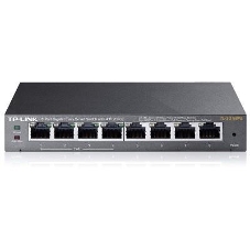 Коммутатор TP-Link SMB TL-SG108PE Easy Smart гигабитный 8-портовый коммутатор с 4 портами PoE