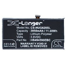 Аккумулятор CameronSino CS-HUG628SL HB494590EBC для Huawei Honor 73.8V / 3050mAh / 11.59Wh